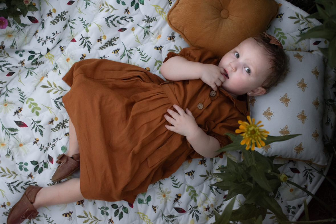 Wild Bee Quilted Playmat