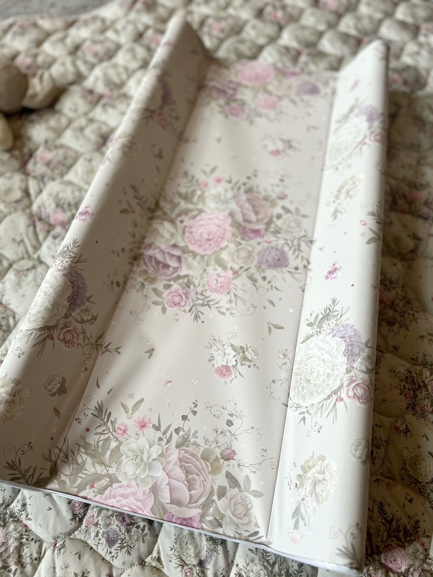 Antique Rose Wipeable Contour Change Pad