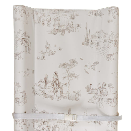 Western Toile Wipeable Contour Change Pad