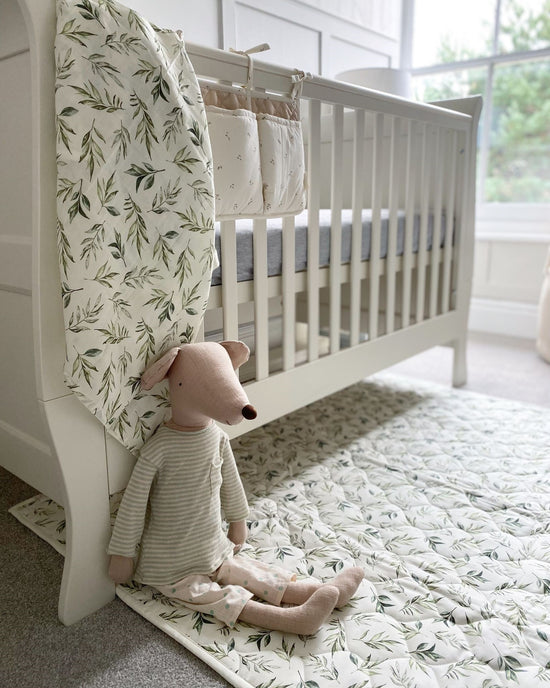 Linen Leaves X-Large Muslin Swaddle