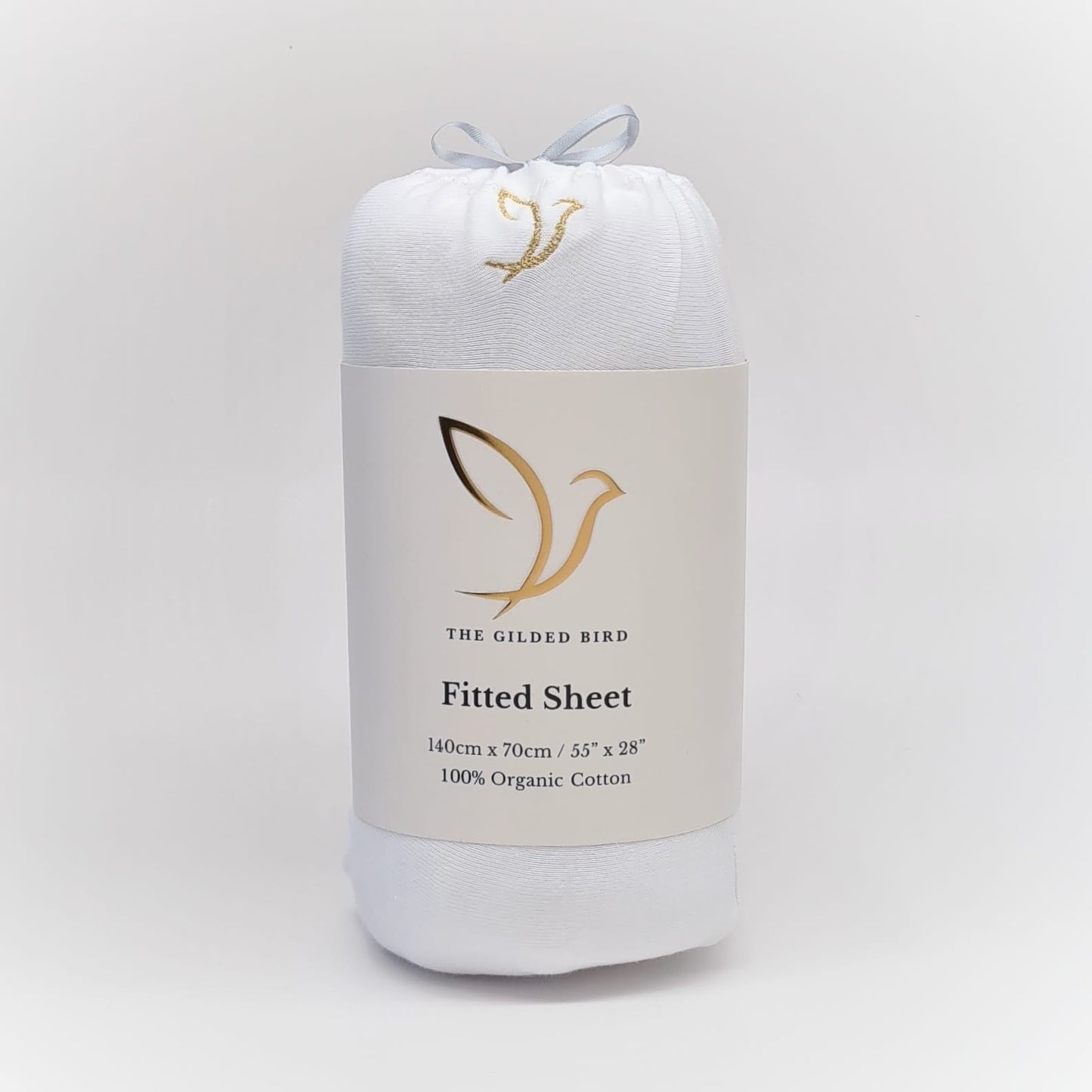 White Fitted Crib Sheet