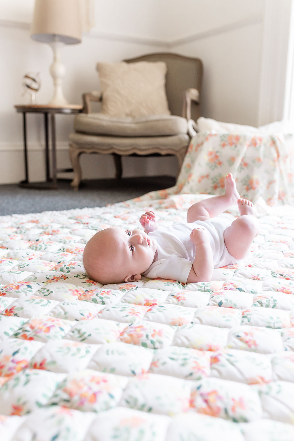 Pretty Stems Quilted Playmat