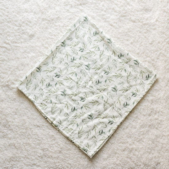 Linen Leaves X-Large Muslin Swaddle