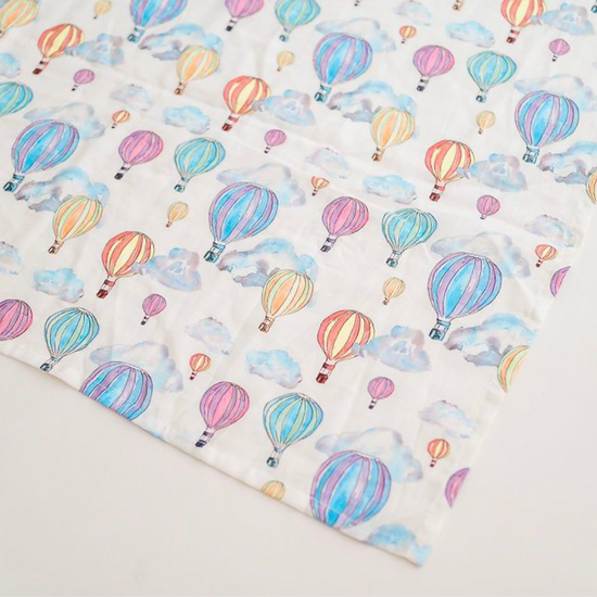 Balloon Festival X-Large Muslin Swaddle | Swaddle Blankets