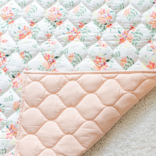 Pretty Stems Quilted Playmat