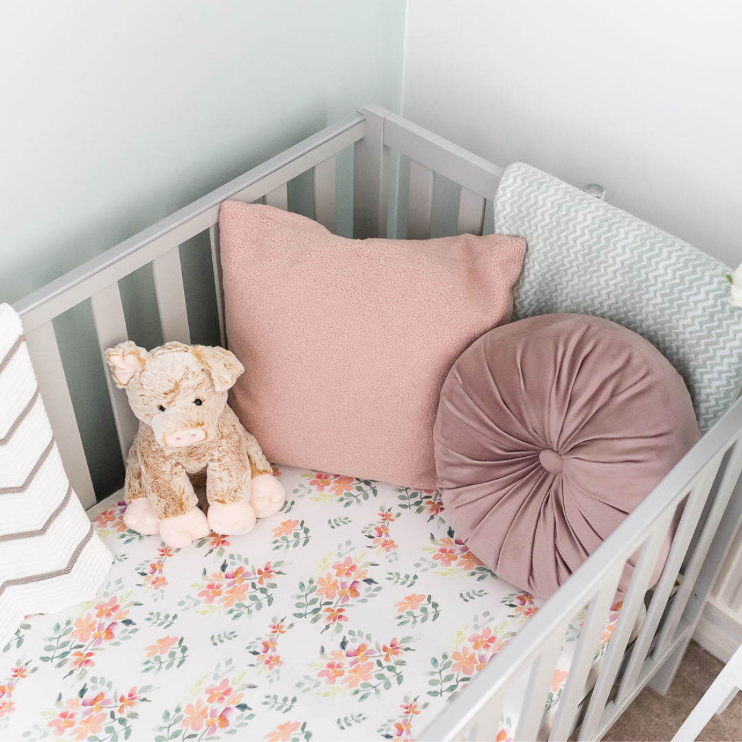 Pretty cot bedding best sale