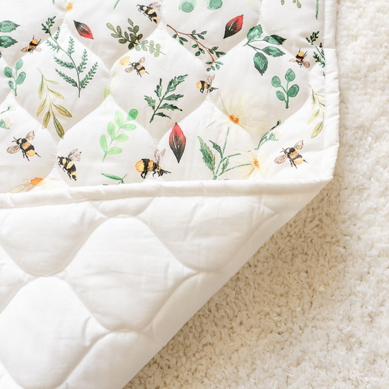Wild Bee Quilted Playmat