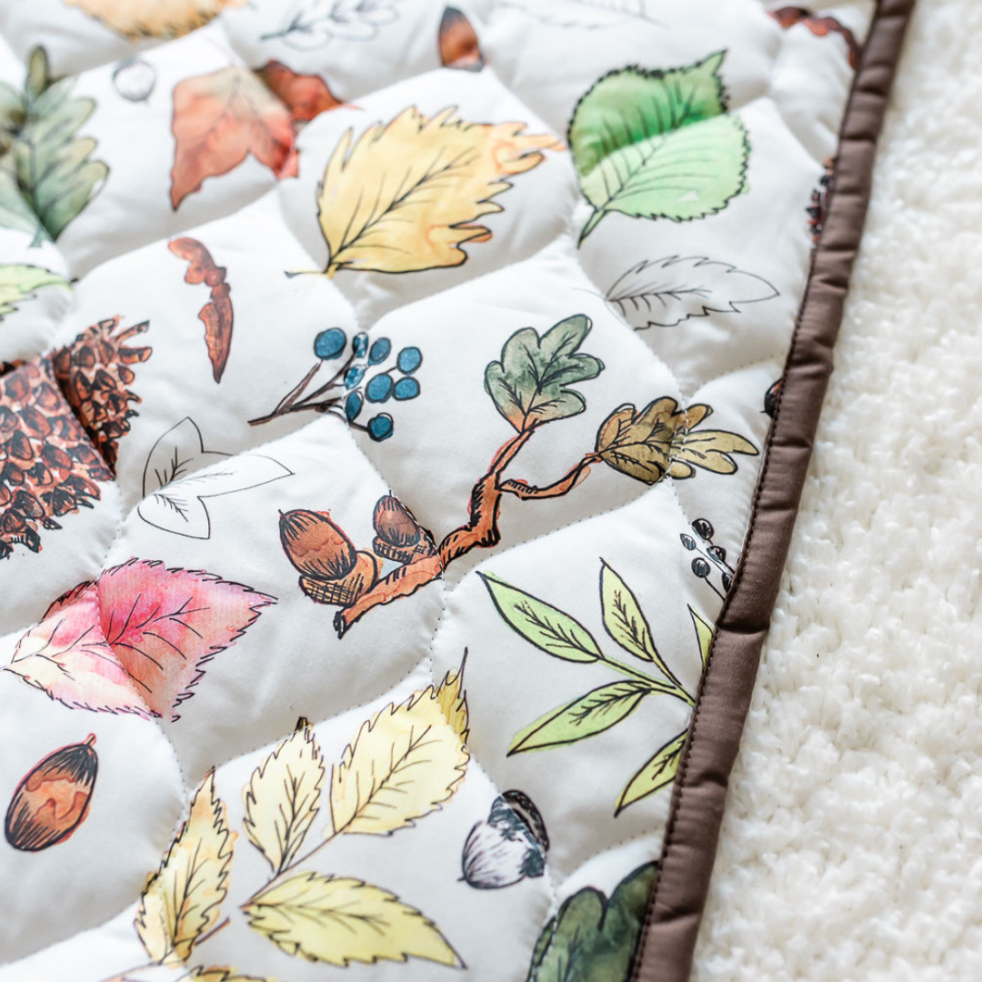 Nature Walk Quilted Playmat - Baby Playmat