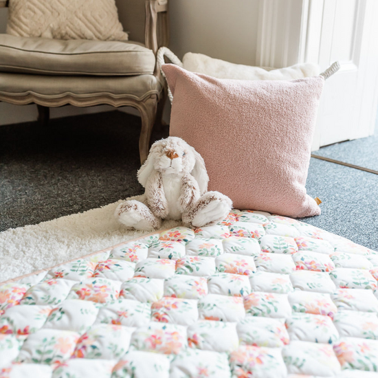 Pretty Stems Quilted Playmat