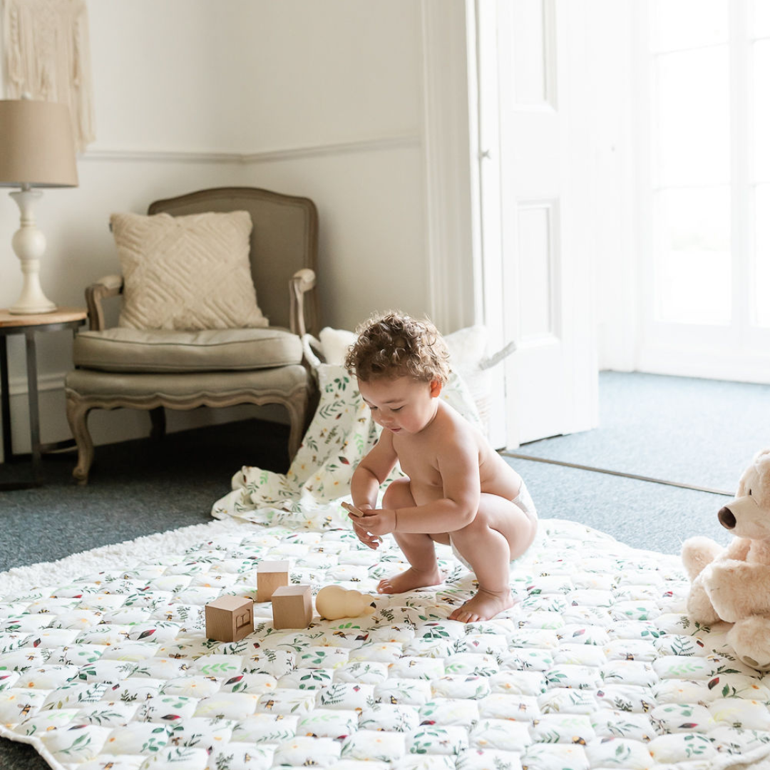 Wild Bee Quilted Playmat