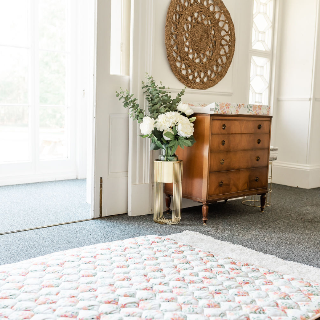 Pretty Stems Quilted Playmat