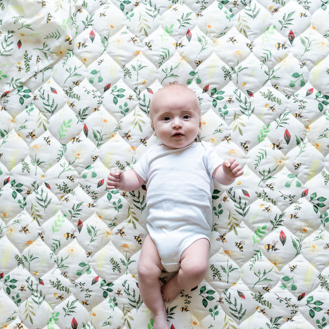 Wild Bee Quilted Playmat