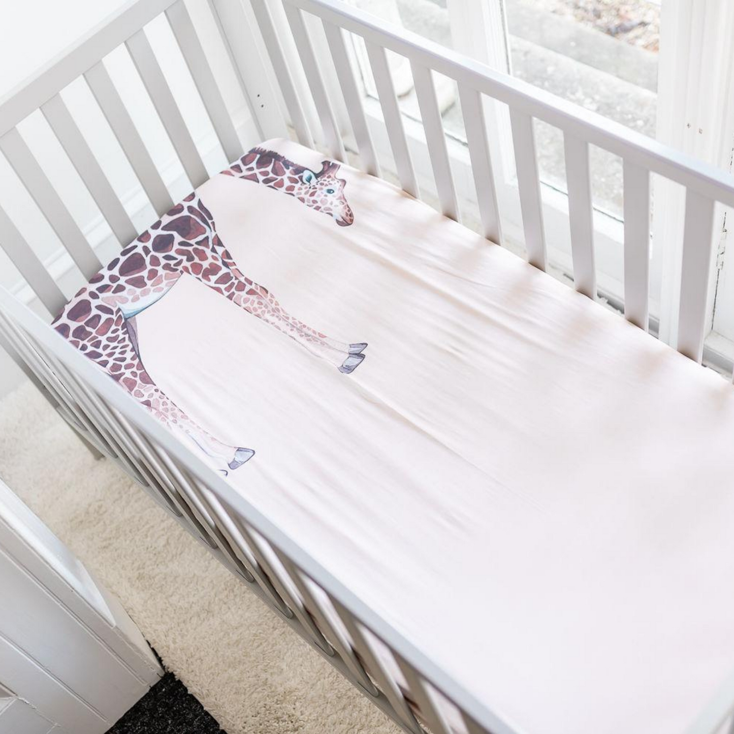 Giraffe crib sheet best sale