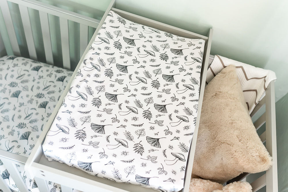 baby trend bassinet sheets Woodland Bedside Crib Sheet/Changing Mat Cover