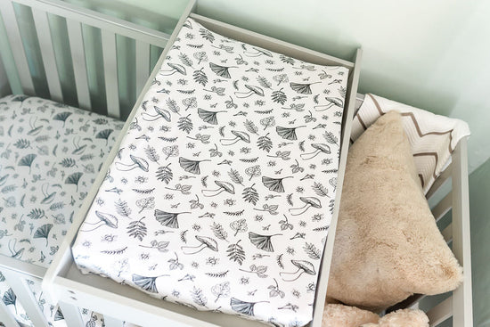 Load image into Gallery viewer, Woodland Change Pad Covers/Bassinet Sheets
